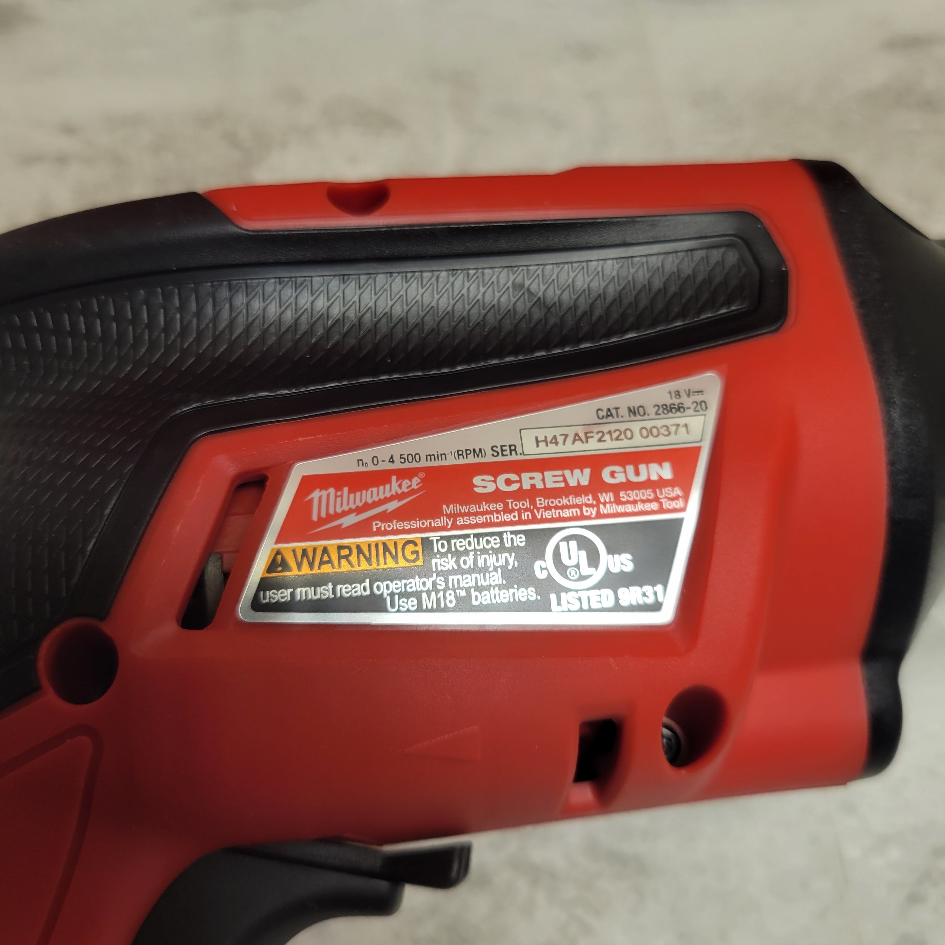 Milwaukee 2866-20 M18 FUEL Drywall Screw Gun (Bare Tool Only) (7783075512558)